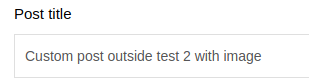another testing